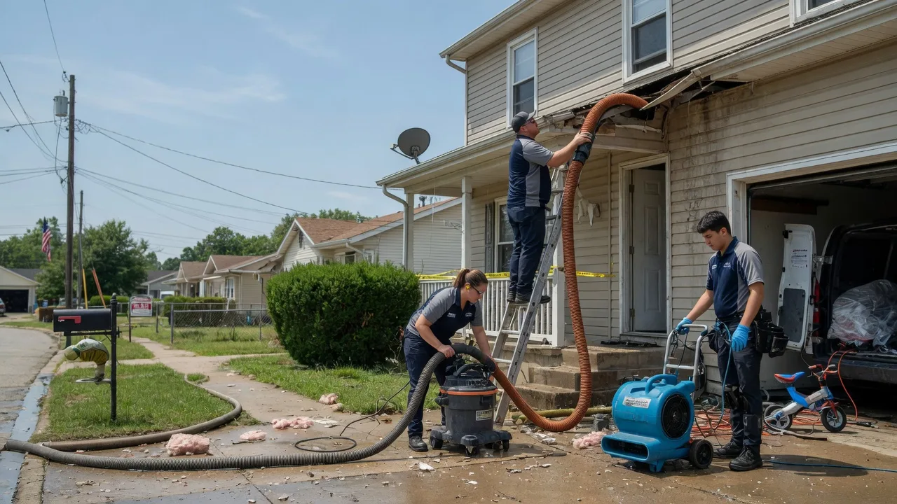 Water Damage Restoration in Clarks, LA near me
